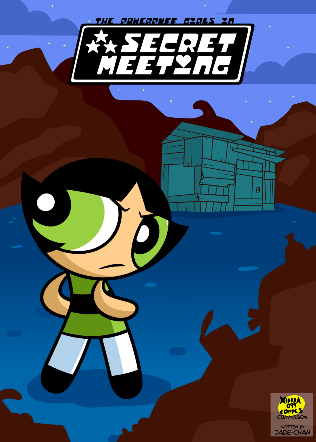Secret Meeting - adult comic cover