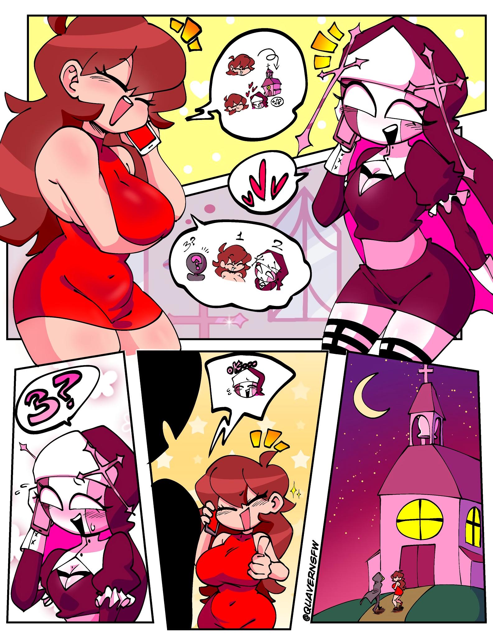 Servente and Girlfriend 2 - adult comic cover