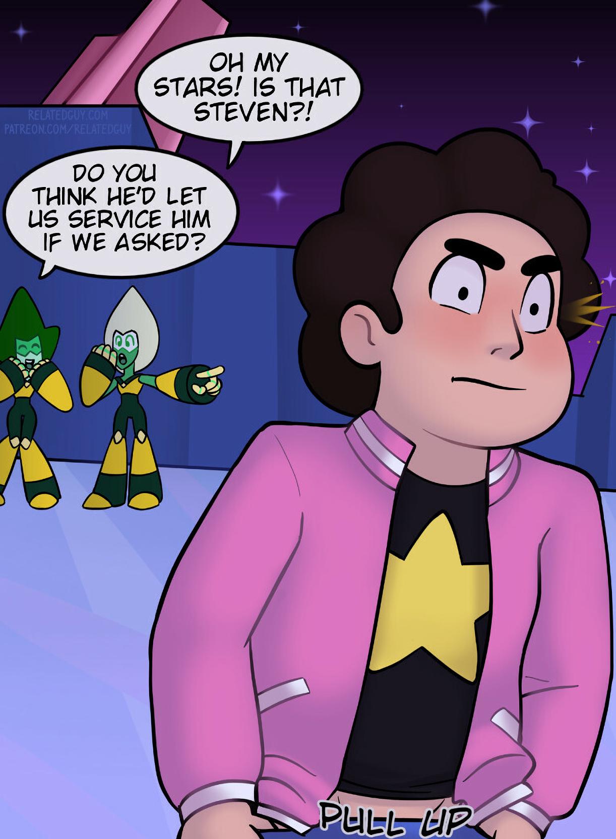 Service for Steven - adult comic cover