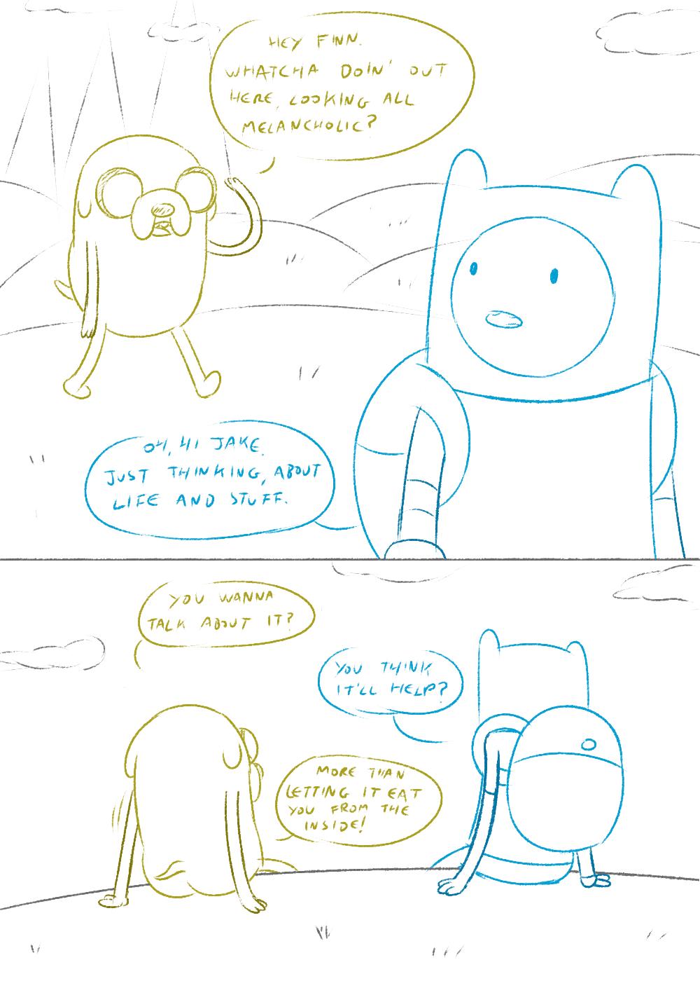 Settling Time - adult comic cover
