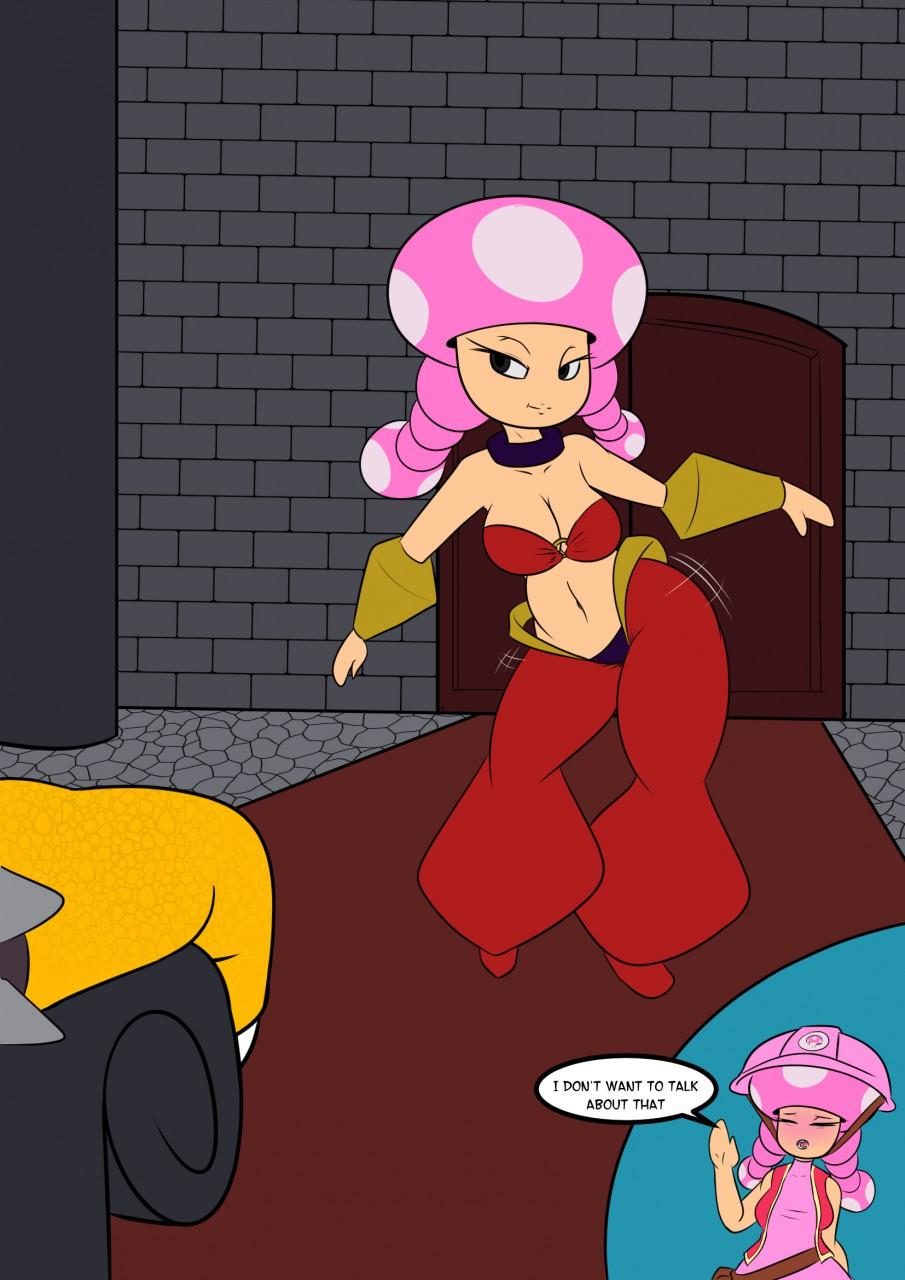 Shan-Toadette - adult comic cover