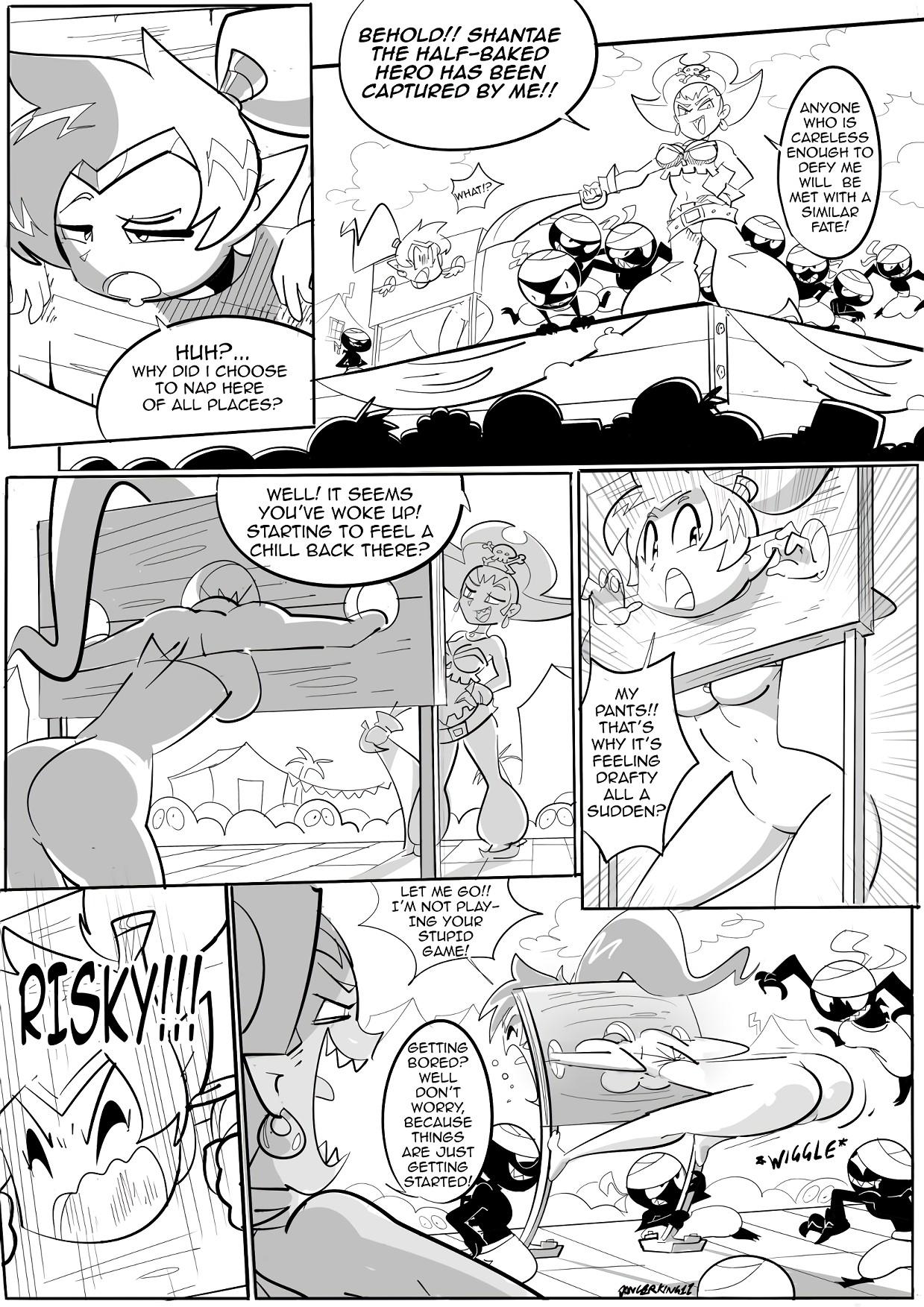Shantae and Risky's Revenge - adult comic cover
