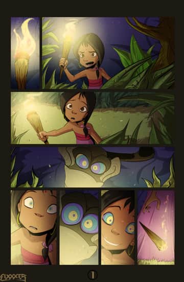 Shanti and Kaa - Read free adult comic online