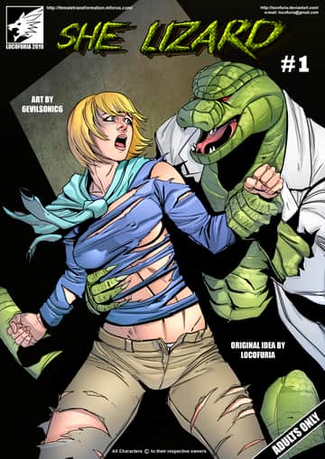 She Lizard - Read free adult comic online