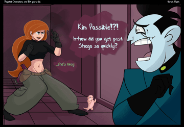 Shego's Distraction - Read free adult comic online