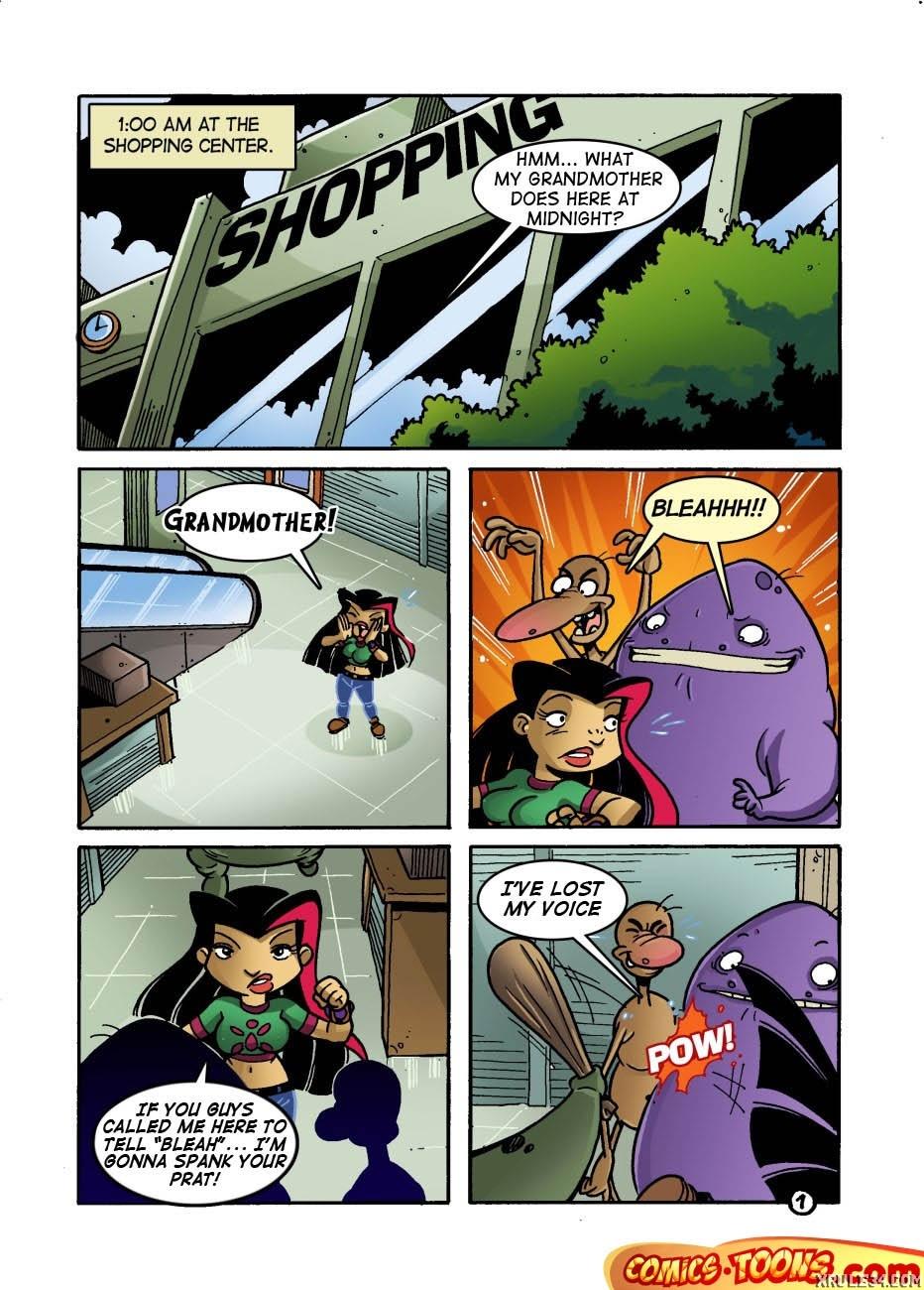 Shoping - adult comic cover