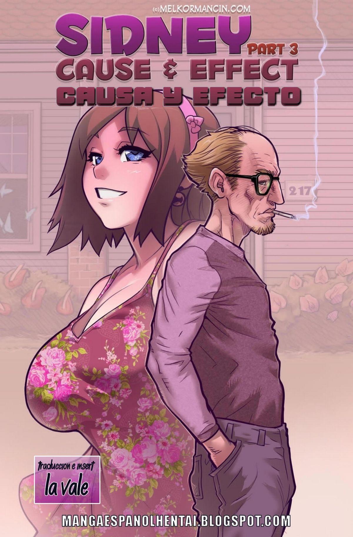 Sidney - Part 3 - Cause and Effect - adult comic cover