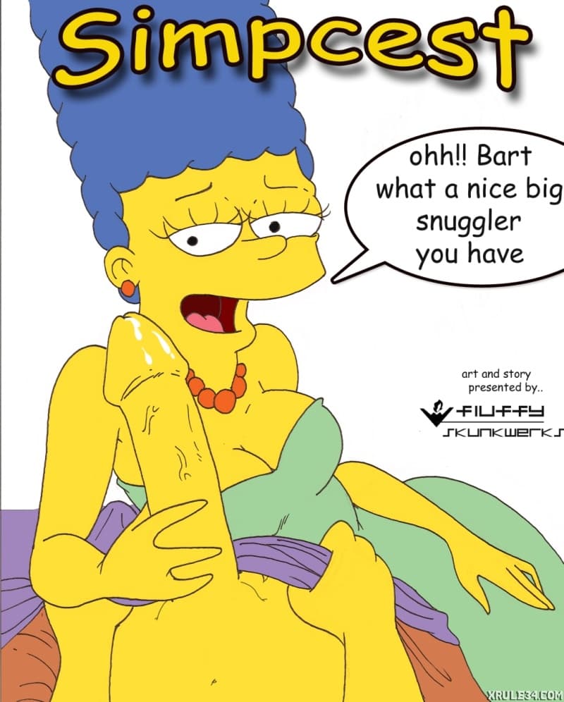 Simpcest - adult comic cover