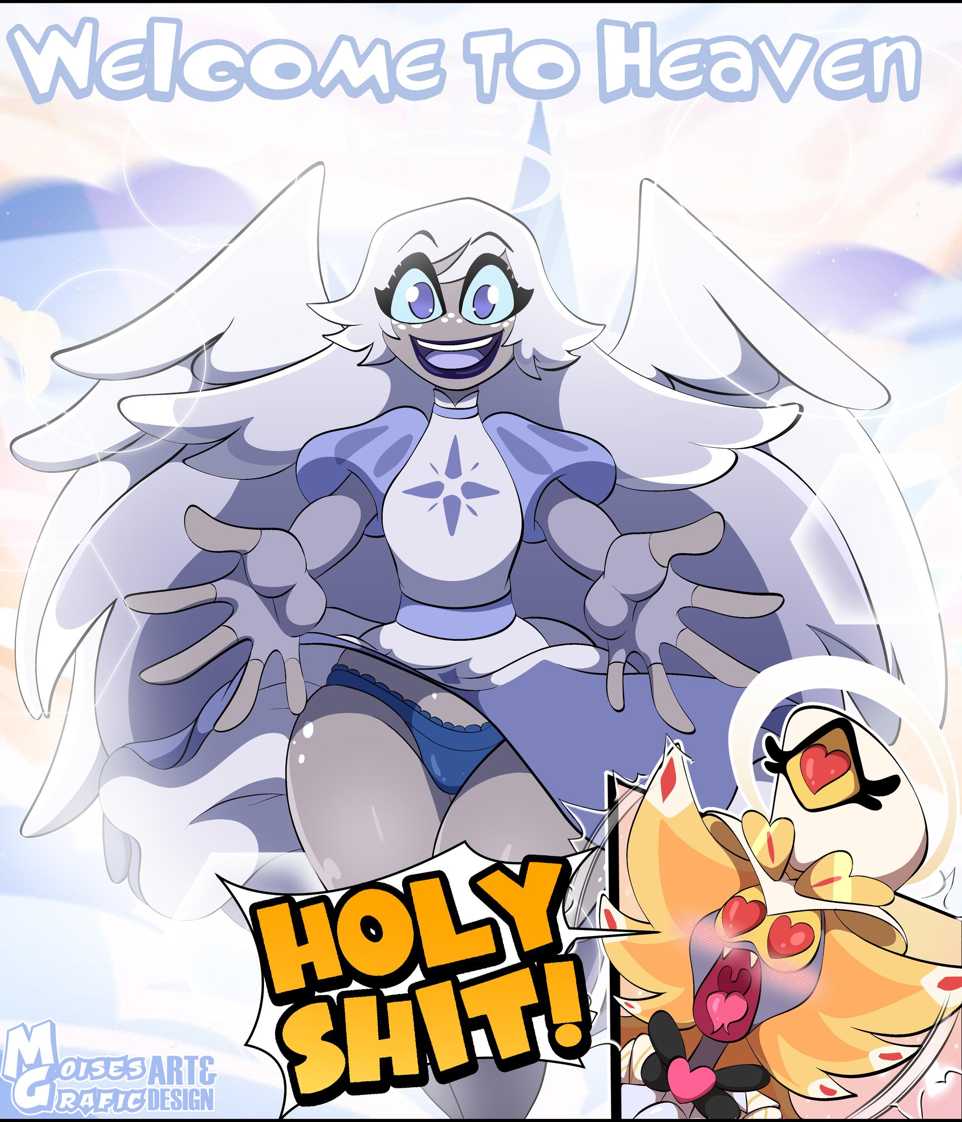 Sir Pentious in Heaven - adult comic cover
