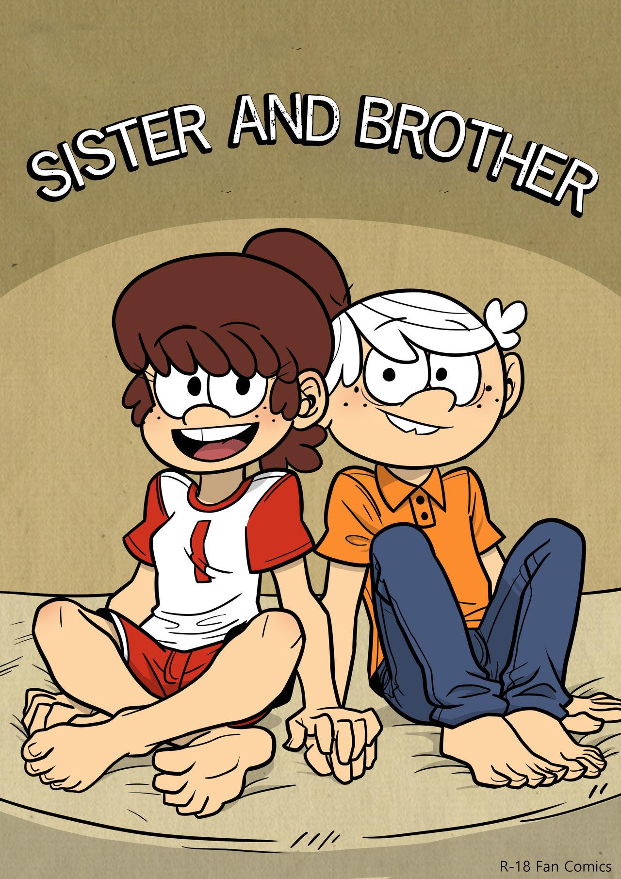 Sister and Brother - adult comic cover