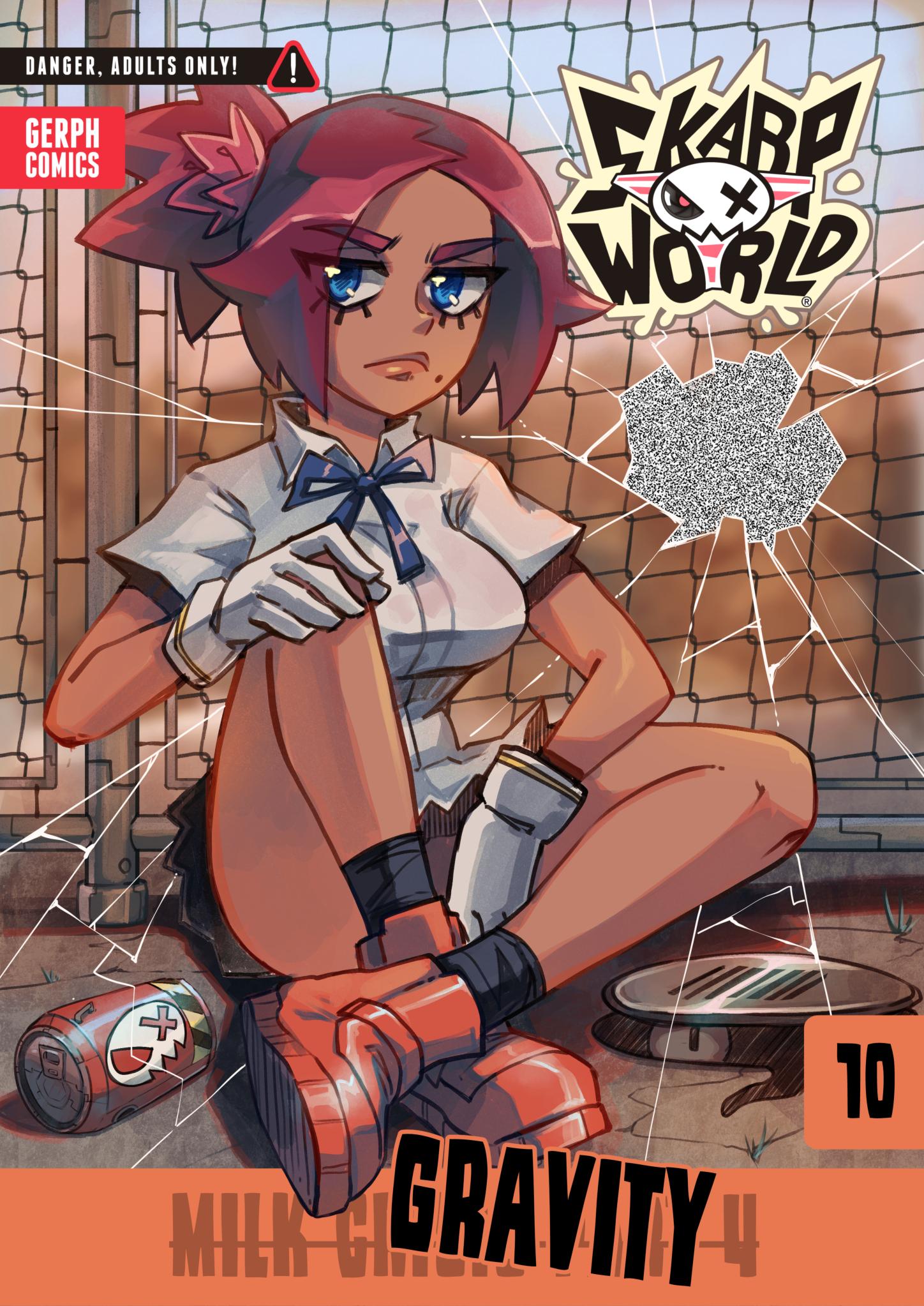 Skarpworld 10: Milk Crisis 4 - Gravity - adult comic cover