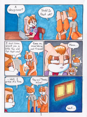 Sleepless Sleepover - Read free adult comic online