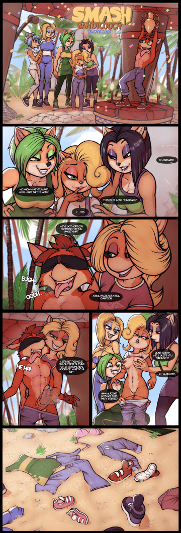 Smash Bandicoot - Read free adult comic online