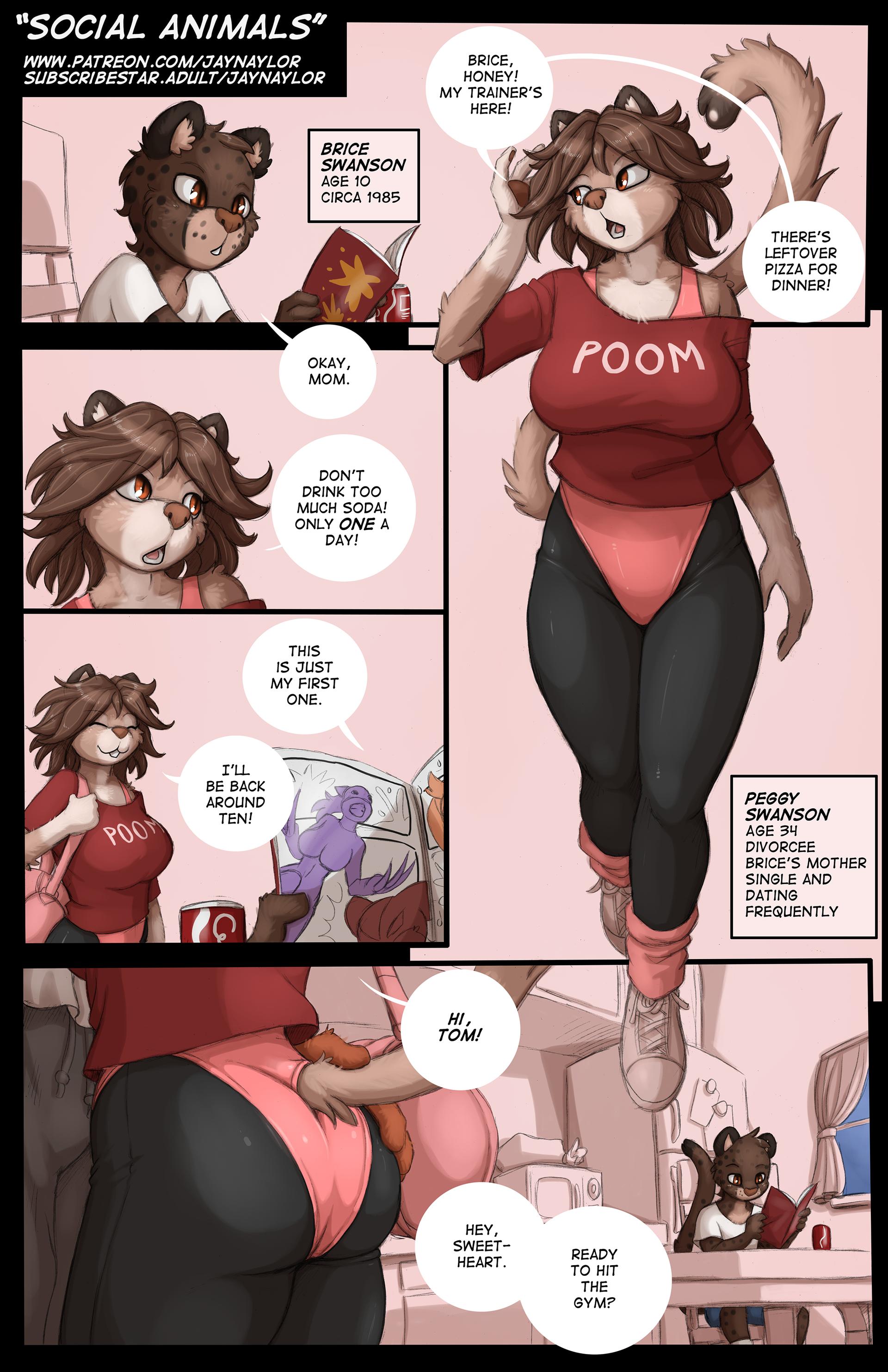 Social Animals - adult comic cover