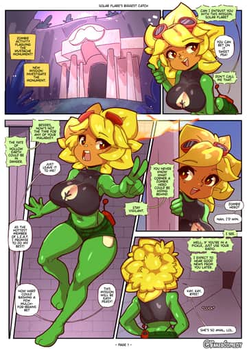 Solar Flare's Biggest Catch - Read free adult comic online