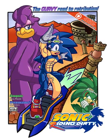 Sonic Riding Dirty - Read free adult comic online
