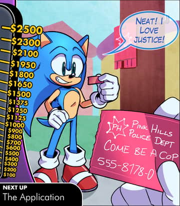 Sonic the Cumhole Cop - Read free adult comic online
