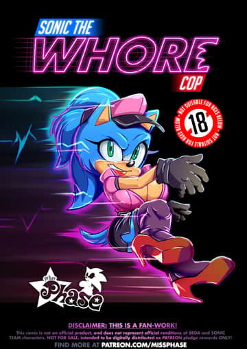 Sonic The Whore Cop - Read free adult comic online