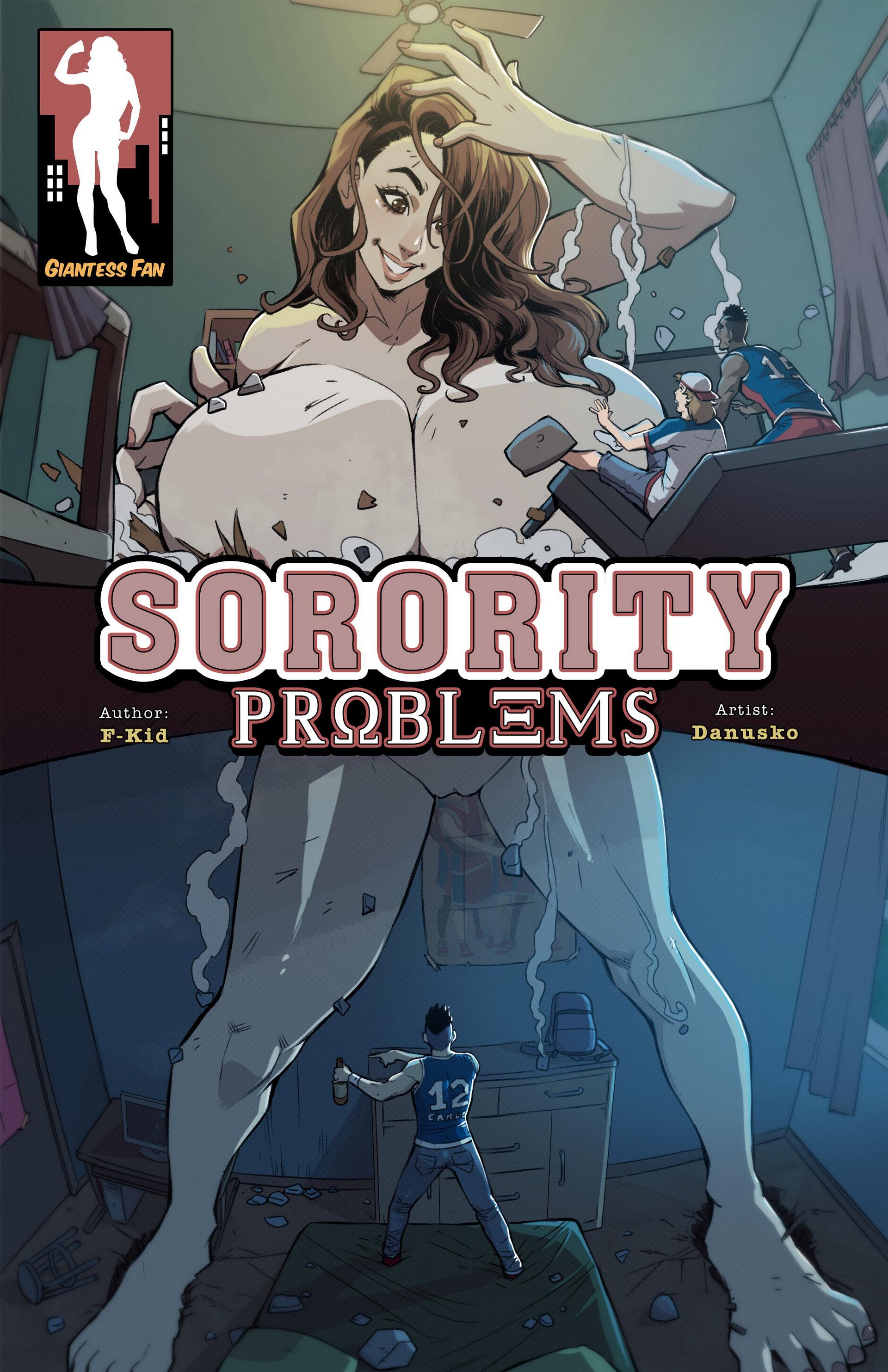 Sorority Problems 2 - adult comic cover