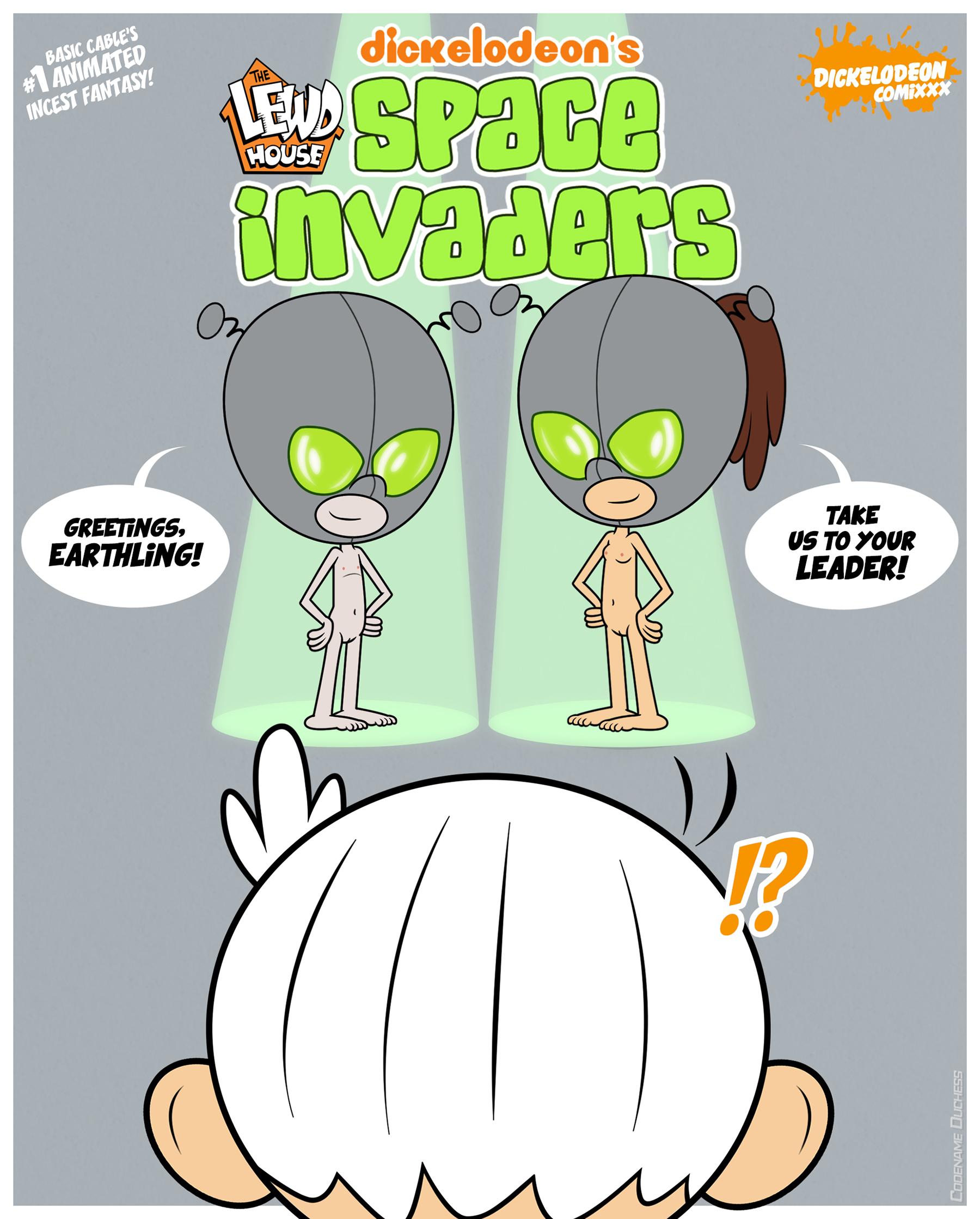 Space Invaders 2: Epilogue - adult comic cover