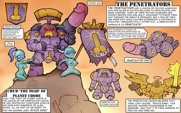 Space King: The Penetrators - Read free adult comic online