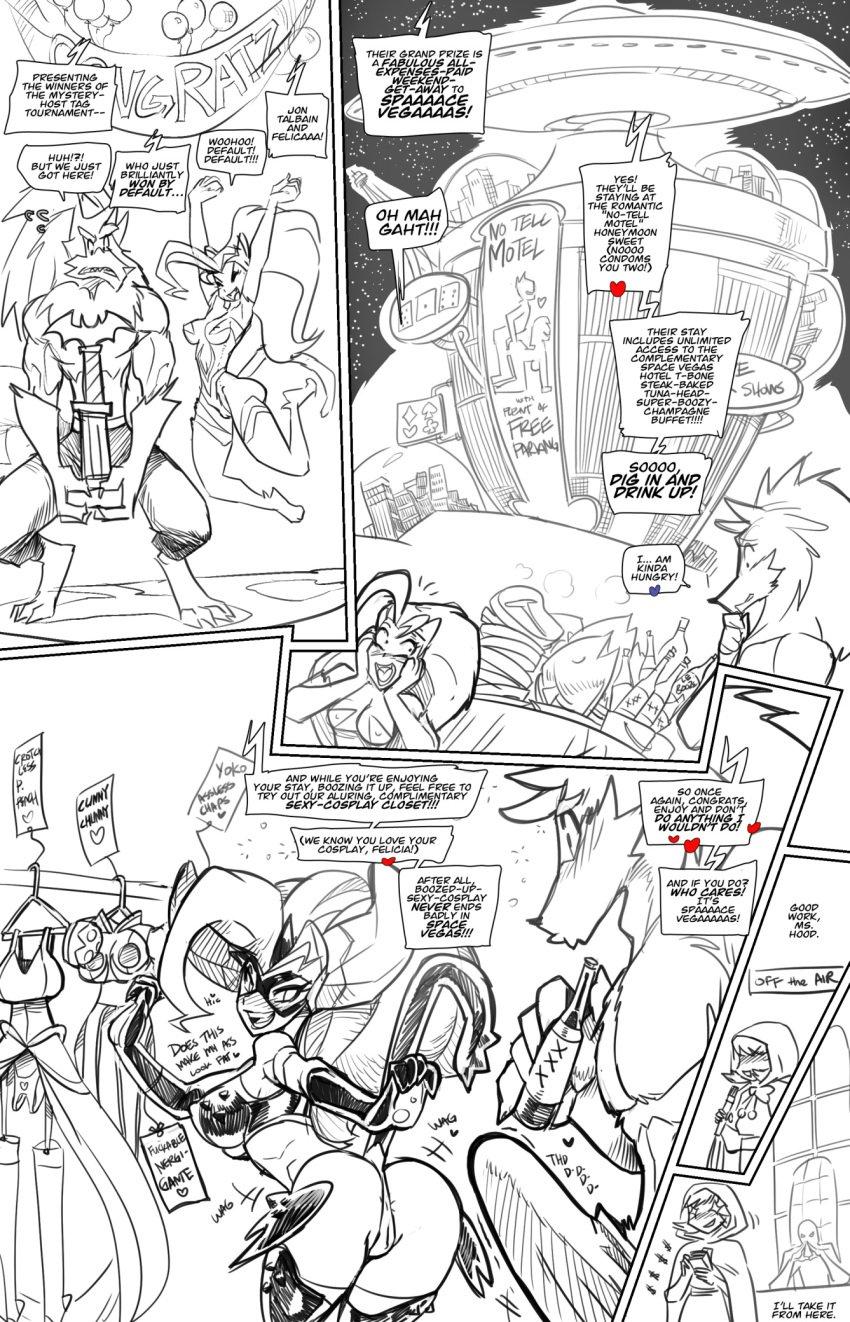 Space vegas - adult comic cover