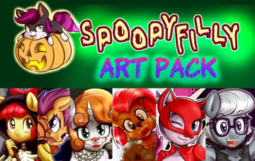 Spoopyfilly Art Pack - Read free adult comic online