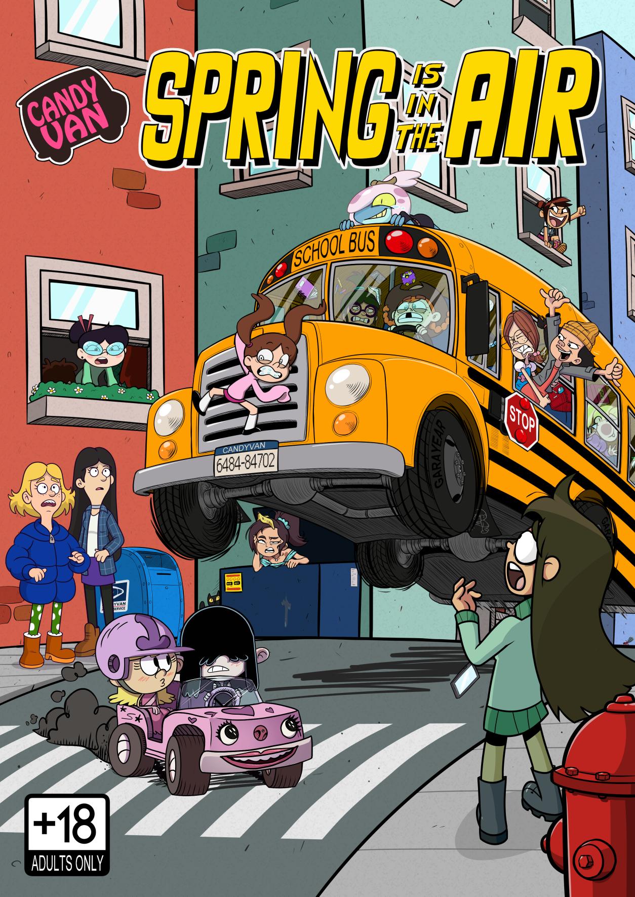 Spring Is In The Air 2022 - adult comic cover
