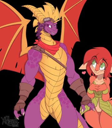 Spyro and Elora - Read free adult comic online