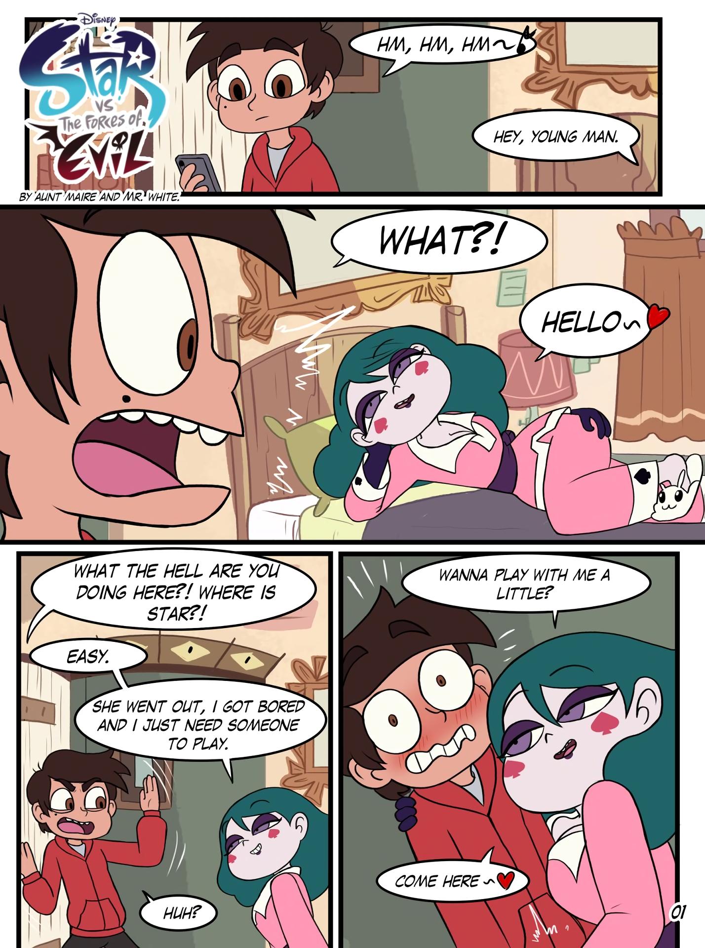 Star Vs The Forces Of Evil - Inker Shike - adult comic cover