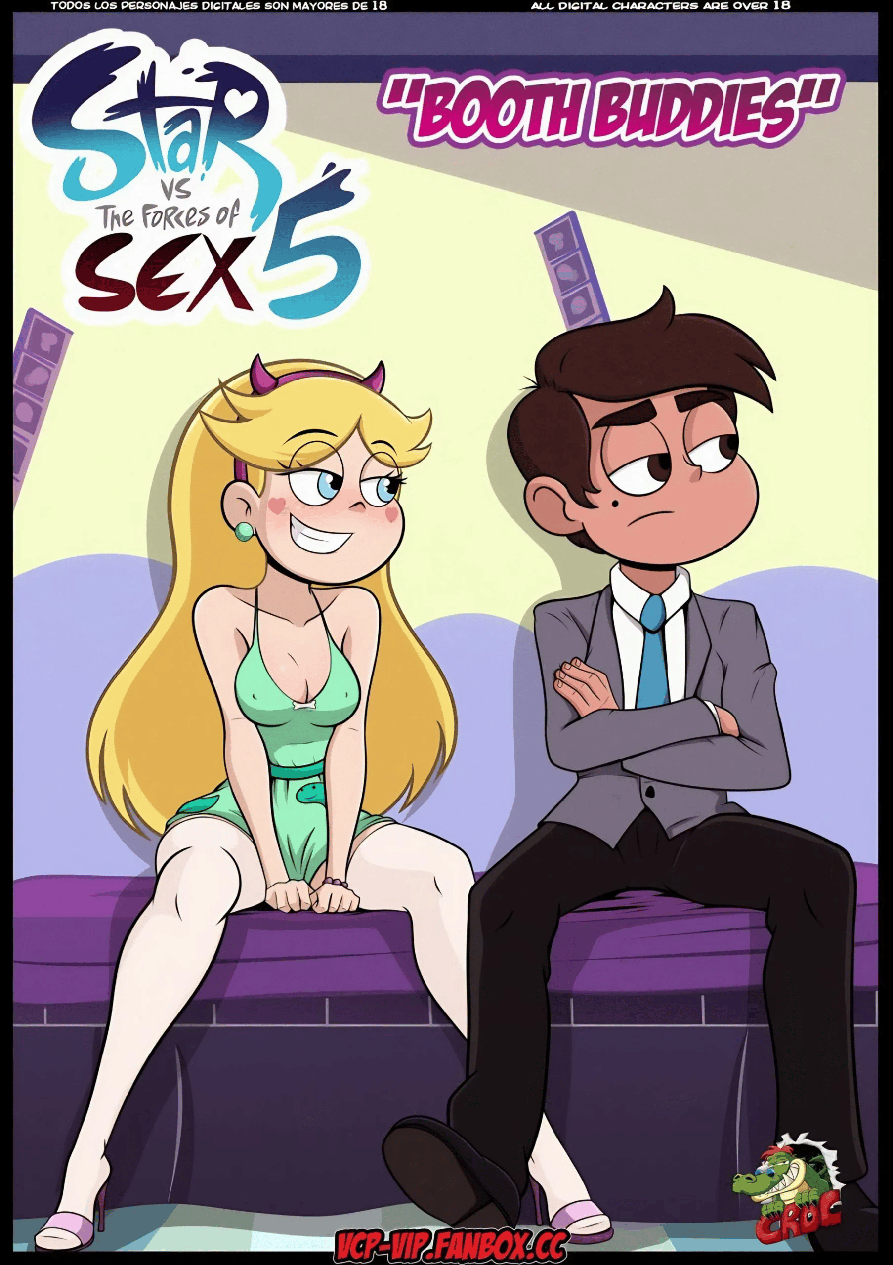 Star vs The Forces of Sex 5 - adult comic cover