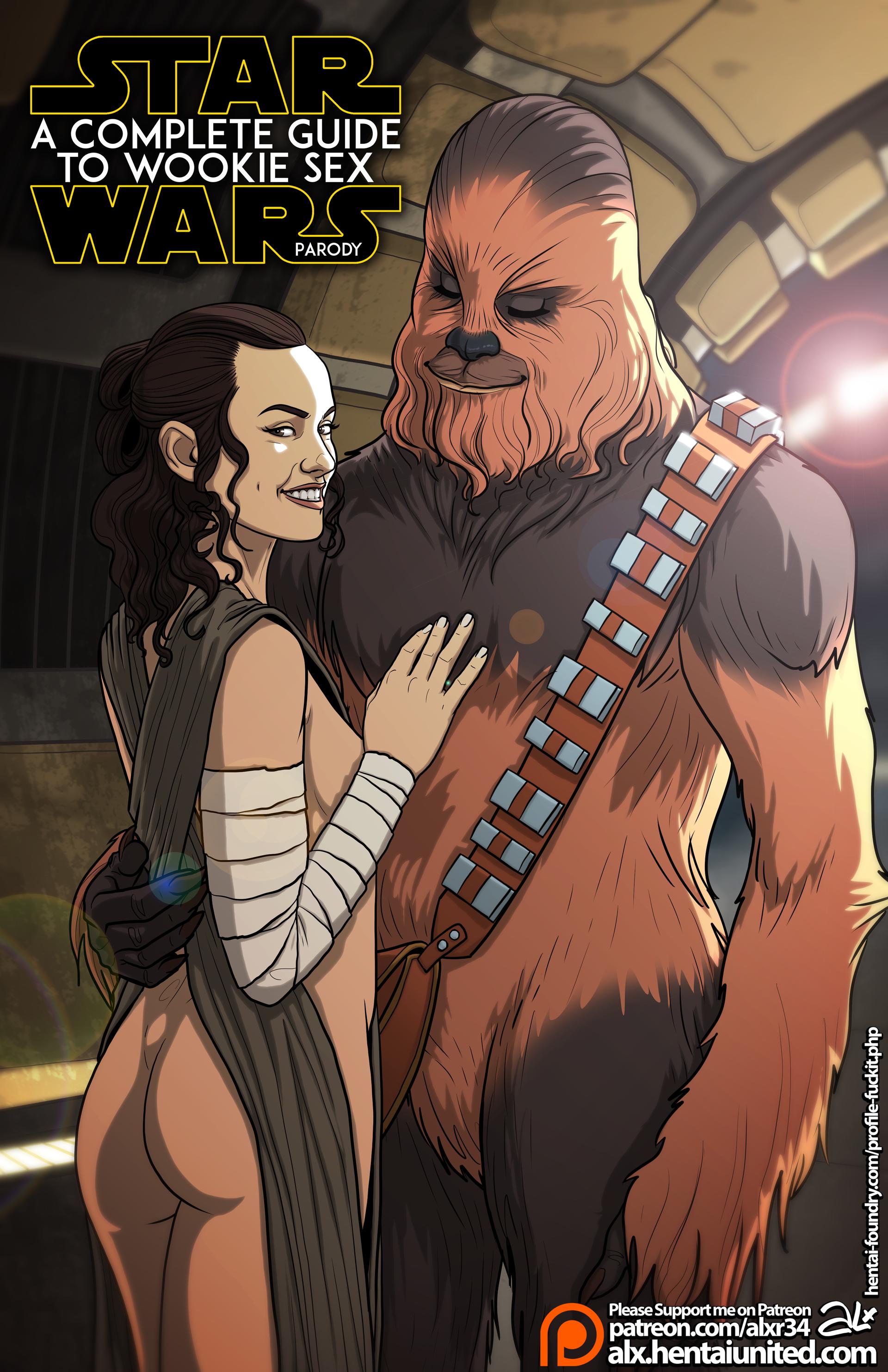 Star Wars: A Complete Guide to Wookie Sex - adult comic cover
