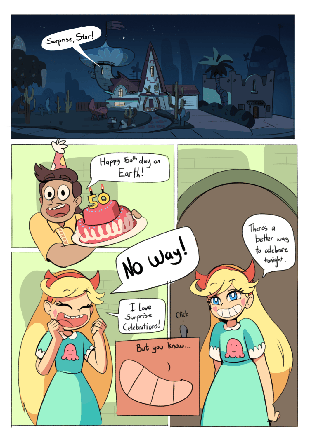 Stares 50th Day Anniversary - adult comic cover