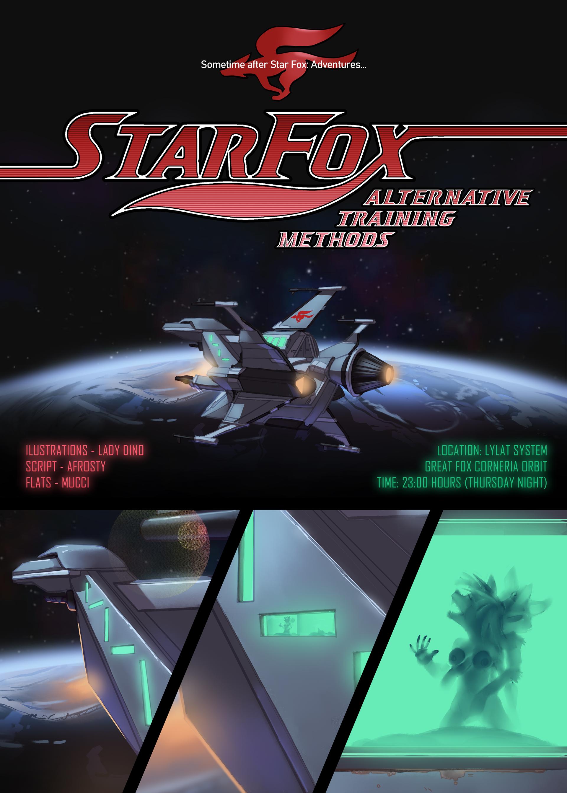 Starfox: Alternative Training Methods - adult comic cover