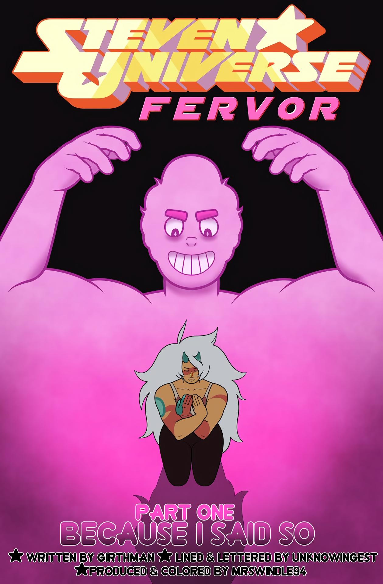 Steven Universe Fervor 1-2 - adult comic cover