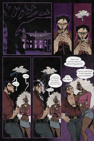 Storm and Logan - Read free adult comic online