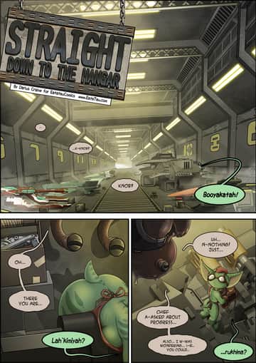 Straight Down to the Hangar - Read free adult comic online