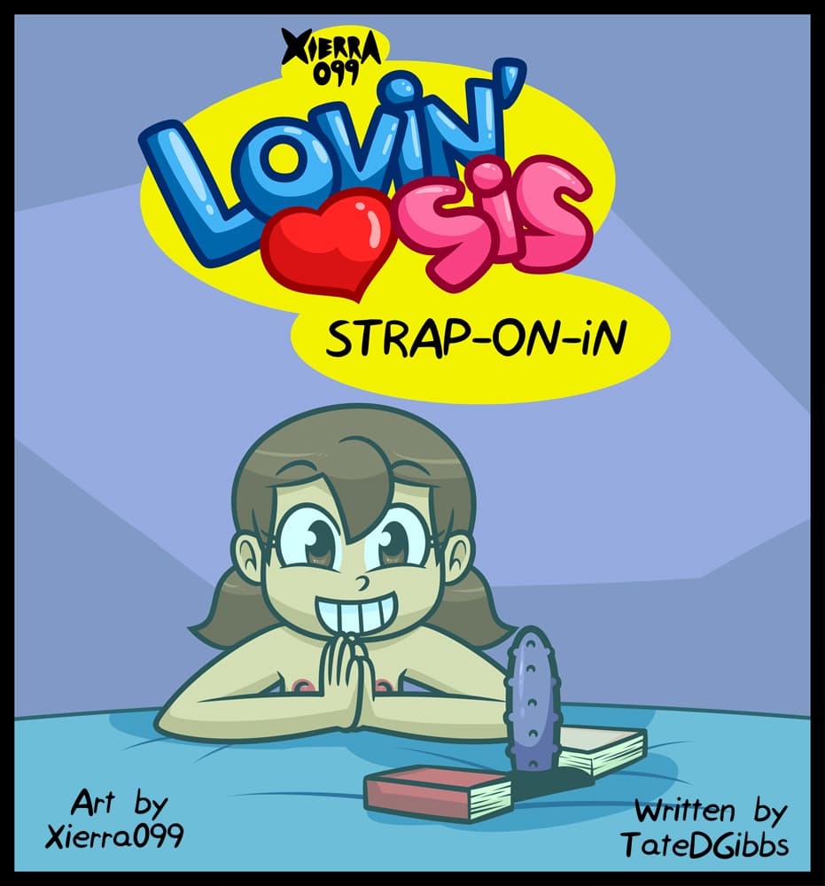 Strap-On-In - adult comic cover