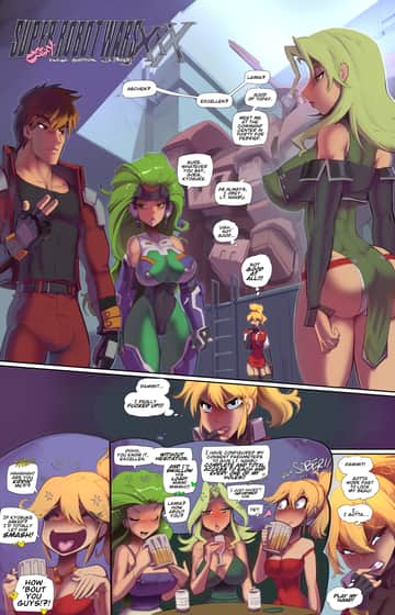 Super (Sexy) Robot Wars XXX - Read free adult comic online