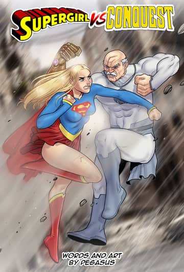 Supergirl vs Conquest - Read free adult comic online