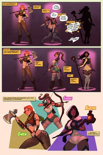 Sweet Life: Dungeons and Dragons - Read free adult comic online