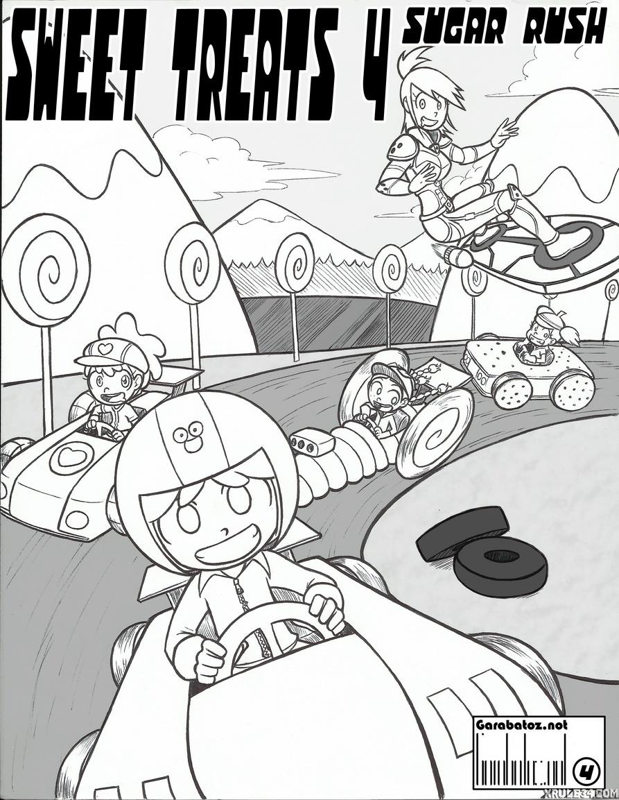 Sweet Treats 4: Sugar Rush - adult comic cover
