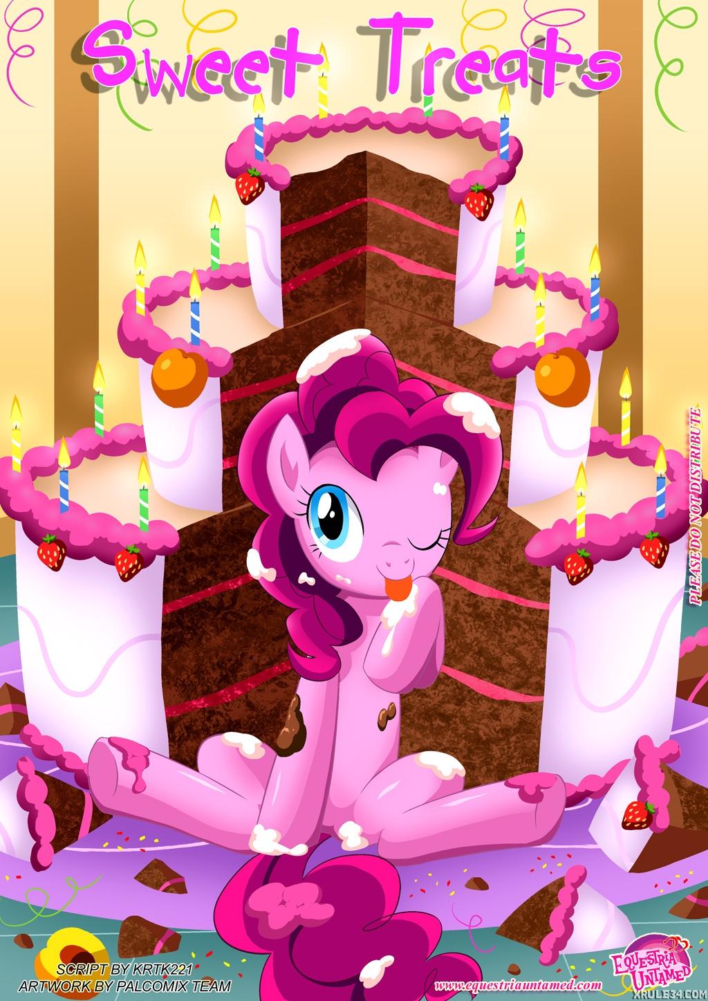 Sweet Treats MLP - adult comic cover