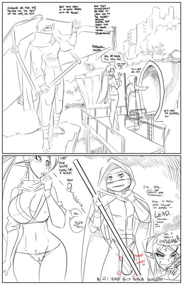 Syx Ninja Go - Read free adult comic online
