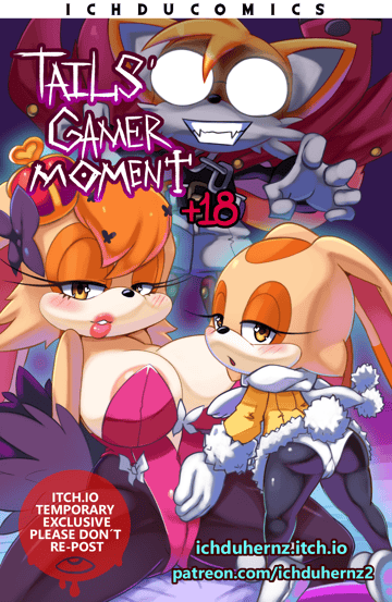 Tails' Gamer Moment - Read free adult comic online