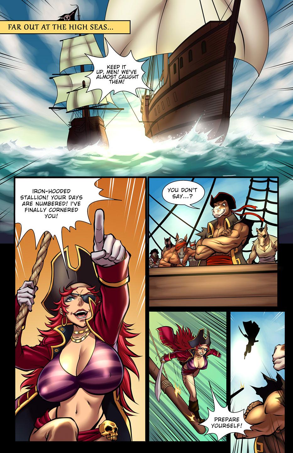 Tales of Bal'Rana - Crossed and Boned - adult comic cover