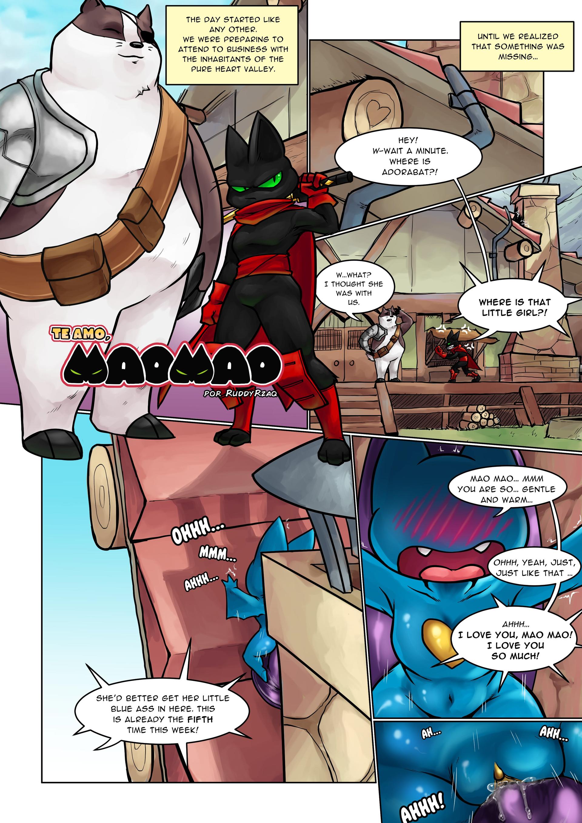 Tea Mo Mao Mao - adult comic cover