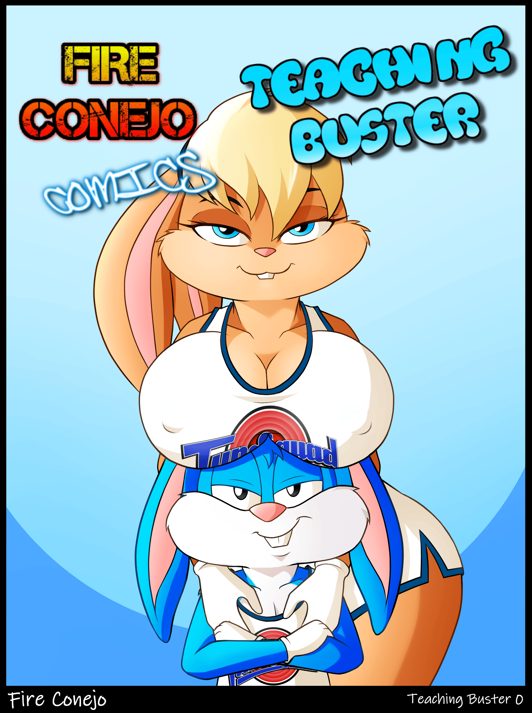 Teaching Buster - adult comic cover