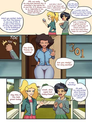 Thai Lessons with Mrs. Boonchuy - Read free adult comic online