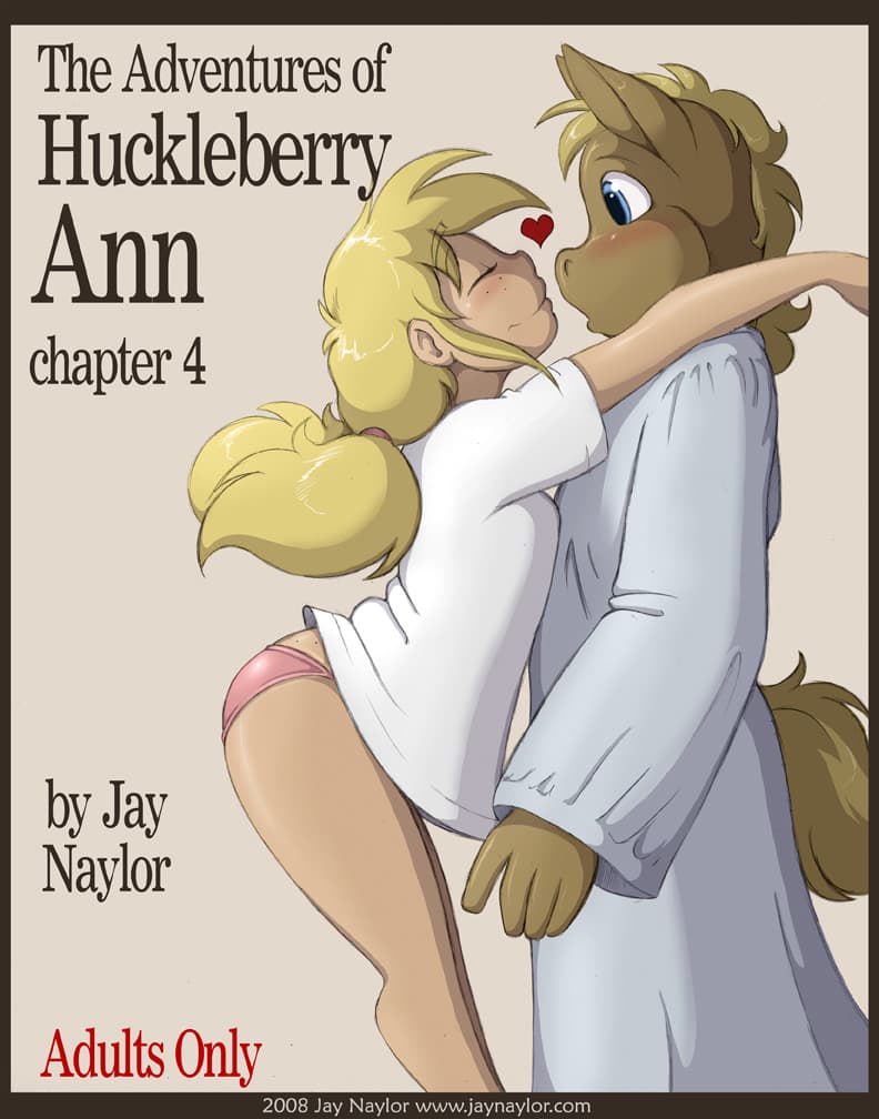The Adventures of Huckleberry Ann 4 - adult comic cover